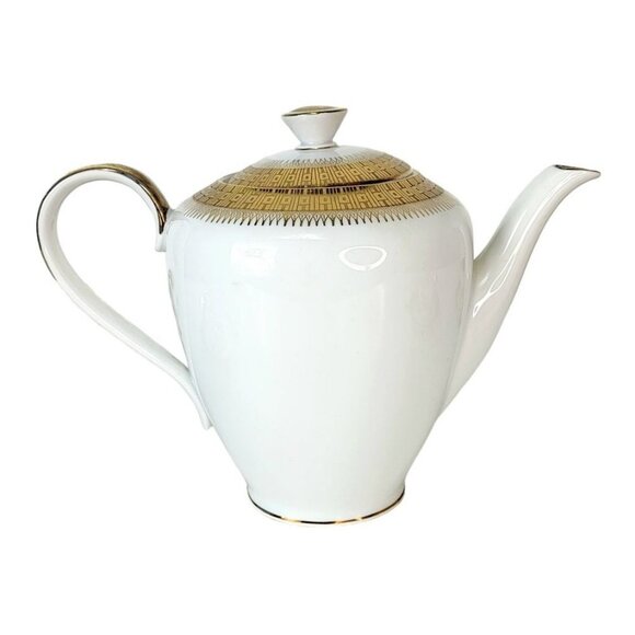 Bavaria Eberhal Gritty Design 5004 Porcelain Teapot Sugar Bowl Teacup Saucer Set - Picture 9 of 16